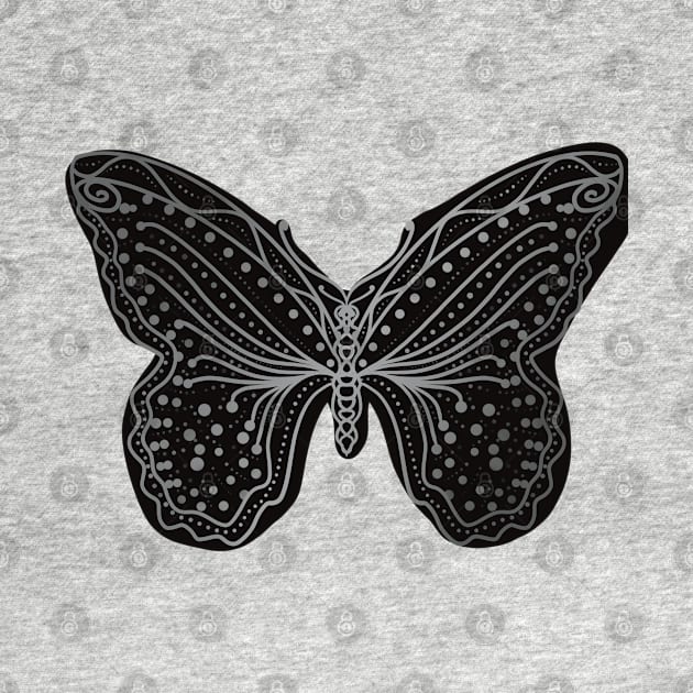 Butterfly pattern by Xatutik-Art